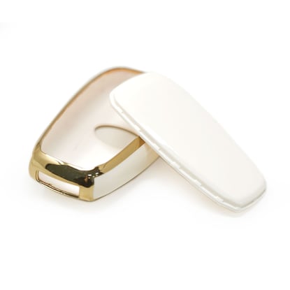 New-Aftermarket-Nano-High-Quality-Cover-For-Subaru-Remote-Key-3+1-Buttons-White-Color---Emirates-Keys