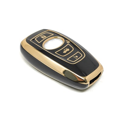 New-Aftermarket-Nano--High-Quality-Cover-For-Subaru-Remote-Key-3+1-Buttons-Black-Color---Emirates-Keys