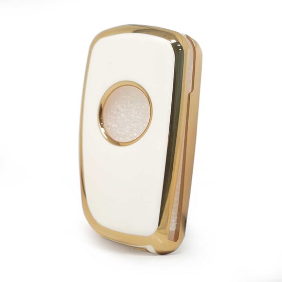 New-Aftermarket-Nano-High-Quality-Cover-For-Nissan-Flip-Remote-Key-3-Buttons-White-Color---Emirates-Keys