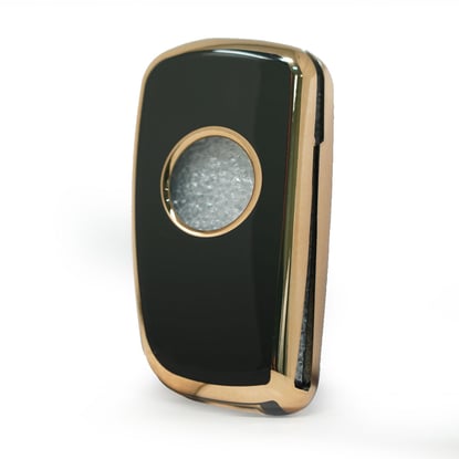 New-Aftermarket-Nano--High-Quality-Cover-For-Nissan-Flip-Remote-Key-2-Buttons-Black-Color---Emirates-Keys