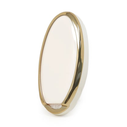 New-Aftermarket-Nano-High-Quality-Cover-For-Nissan-Remote-Key-3+1-Buttons-White-Color---Emirates-Keys