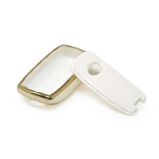 New-Aftermarket-Nano-High-Quality-Cover-For-KIA-Remote-Key-4-Buttons-Auto-Start-SUV-White-Color---Emirates-Keys