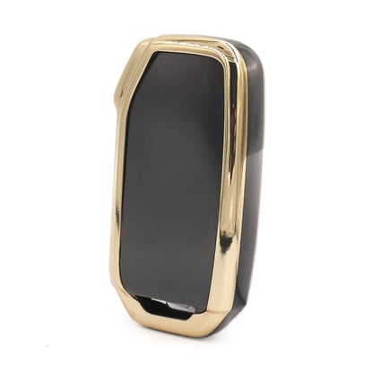 New-Aftermarket-Nano-High-Quality-Cover-For-KIA-2018-2022-Remote-Key-4-Buttons-Black-Color---Emirates-Keys