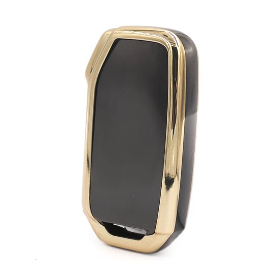 New-Aftermarket-Nano-High-Quality-Cover-For-KIA-2018-2022-Remote-Key-4-Buttons-Black-Color---Emirates-Keys