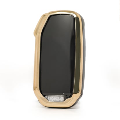 New-Aftermarket-Nano-High-Quality-Cover-For-KIA-2018-2022-Remote-Key-4+1-Buttons-Black-Color---Emirates-Keys