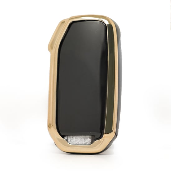 New-Aftermarket-Nano-High-Quality-Cover-For-KIA-2018-2022-Remote-Key-4+1-Buttons-Black-Color---Emirates-Keys