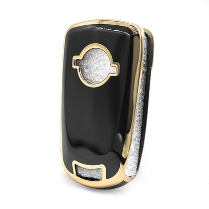 New-Aftermarket-Nano-High-Quality-Cover-For-Opel-Flip-Remote-Key-2-Buttons-Black-Color---Emirates-Keys