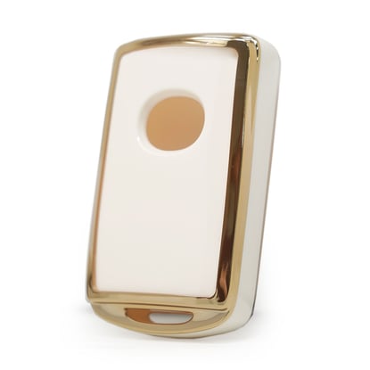 New-Aftermarket-Nano-High-Quality-Cover--For-Mazda-2019-2022-Remote-Key-3-Buttons-White-Color---Emirates-Keys