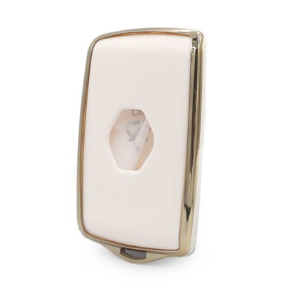 New-Aftermarket-Nano-High-Quality-Cover-For-New-Lexus-Remote-Key-4-Buttons-White-Color---Emirates-Keys