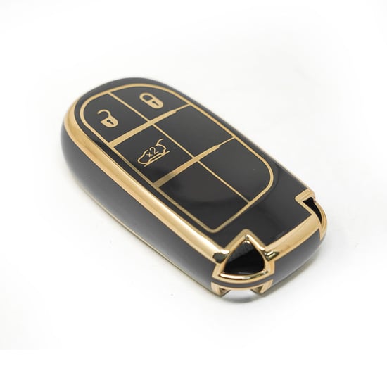 New-Aftermarket-Nano-High-Quality-Cover-For-Jeep-Remote-Key-3-Buttons-Black-Color---Emirates-Keys