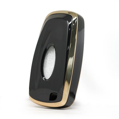 New-Aftermarket-Nano-High-Quality-Cover-For-Ford-Remote-Key-4-Buttons-Black-Color---Emirates-Keys