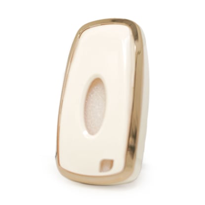New-Aftermarket-Nano-High-Quality-Cover-For-Ford-Remote-Key-4-Buttons-White-Color---Emirates-Keys