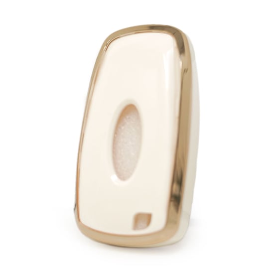 New-Aftermarket-Nano-High-Quality-Cover-For-Ford-Remote-Key-4-Buttons-White-Color---Emirates-Keys