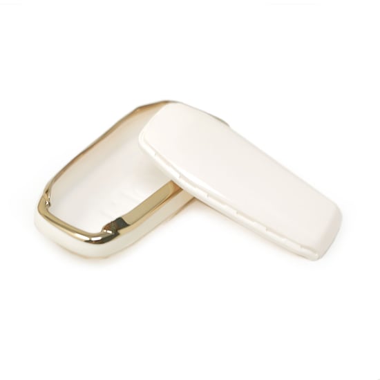 New-Aftermarket-Nano-High-Quality-Cover-For-Ford-Explorer-Remote-Key-4+1-Buttons-White-Color---Emirates-Keys