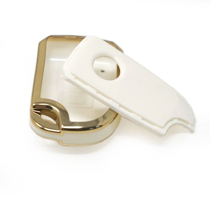 New-Aftermarket-Nano-High-Quality-Cover-For-Toyota-Vios-Yaris-Remote-Key-3-Buttons-White-Color---Emirates-Keys