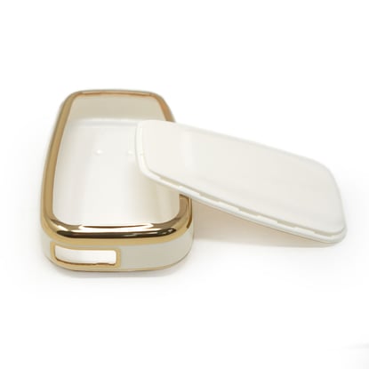 New-Aftermarket-Nano-High-Quality-Cover-For-Toyota-Prius-C-RH-Prado-Remote-Key-3-Buttons-White-Color---Emirates-Keys