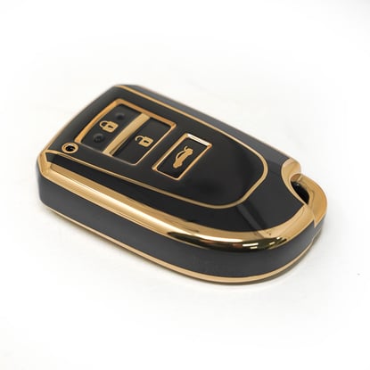 New-Aftermarket-Nano-High-Quality-Cover-For-Toyota-Vios-Yaris-Remote-Key-3-Buttons-Black-Color---Emirates-Keys