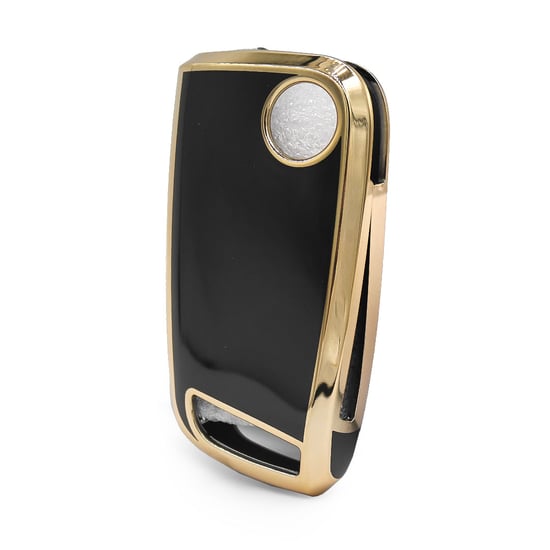 Nano--Cover-For-Volkswagen-MQB-Flip-Remote-Key-3-Button-Black---MK3