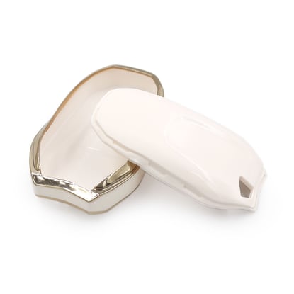 New-Aftermarket-Nano-High-Quality-Cover-For-Peugeot-Citroen-DS-Remote-Key-3-Buttons-White-Color---Emirates-Keys