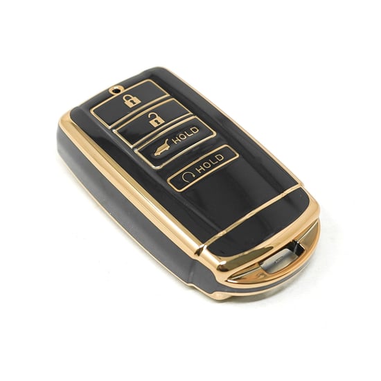 New-Aftermarket-Nano-High-Quality-Cover-For-Honda-HR-V-Remote-Key-4-Buttons-Auto-Start-Black-Color---Emirates-Keys