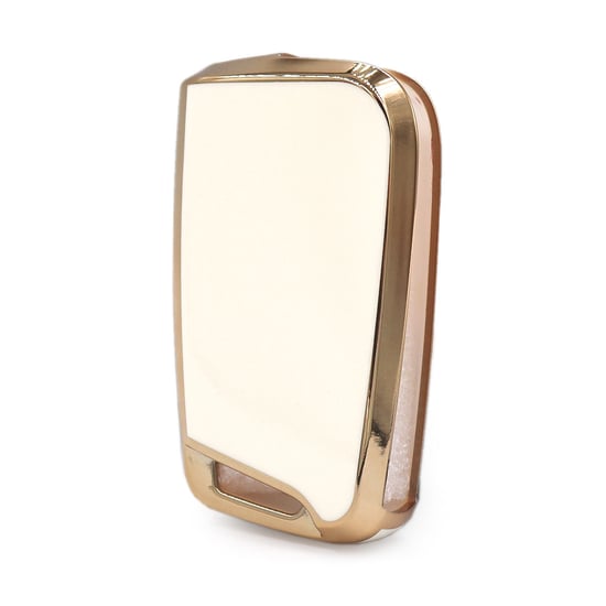 New-Aftermarket-Nano-High-Quality-Cover-For-Volkswagen-VW-Touran-Flip-Remote-Key-3-Buttons-White-Color---Emirates-Keys