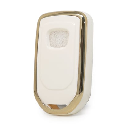 New-Aftermarket-Nano-High-Quality-Cover-For-Honda-Remote-Key-4-Buttons-White-Color---Emirates-Keys