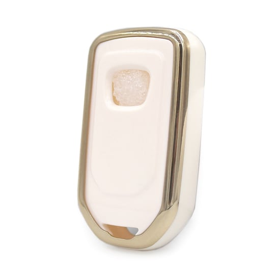 New-Aftermarket-Nano-High-Quality-Cover-For-Honda-Remote-Key-2-Buttons-White-Color---Emirates-Keys
