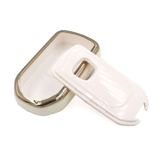 New-Aftermarket-Nano-High-Quality-Cover-For-Honda-Remote-Key-2-Buttons-White-Color---Emirates-Keys
