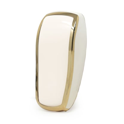 New-Aftermarket-Nano-High-Quality-Cover-For-Mercedes-Benz-E-Series-Remote-Key-2-Buttons-White-Color---Emirates-Keys