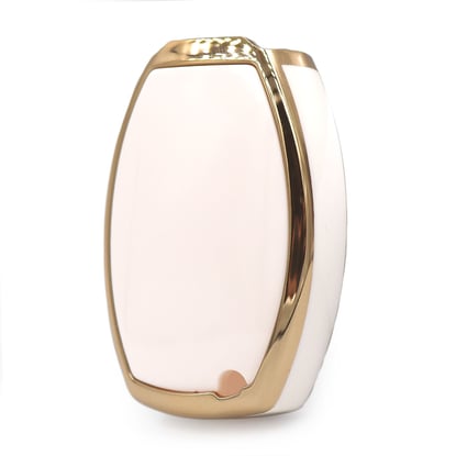 New-Aftermarket-Nano-High-Quality-Cover-For-Mercedes-Benz-Remote-Key-3-Buttons-White-Color---Emirates-Keys