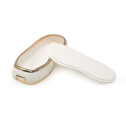New-Aftermarket-Nano-High-Quality-Cover-For-Porsche-Remote-Key-3-Buttons-White-Color---Emirates-Keys