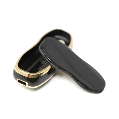 New-Aftermarket-Nano-High-Quality-Cover-For-Porsche-Remote-Key-3-Buttons-Black-Color---Emirates-Keys