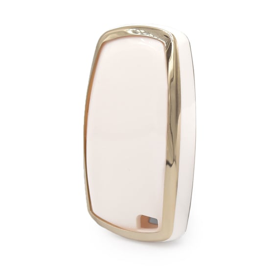 New-Aftermarket-Nano-High-Quality-Cover-For-BMW-CAS4-Remote-Key-3-Buttons-White-Color---Emirates-Keys