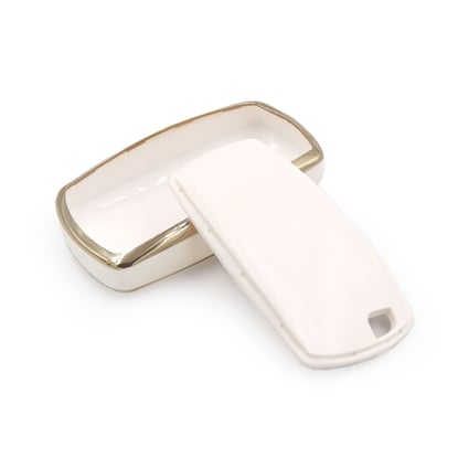 New-Aftermarket-Nano-High-Quality-Cover-For-BMW-CAS4-Remote-Key-3-Buttons-White-Color---Emirates-Keys