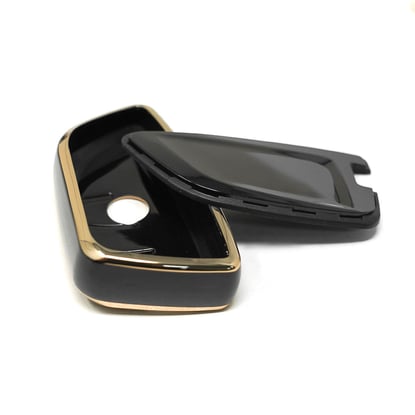 New-Aftermarket-Nano-High-Quality-Cover-For-BMW-FEM-Remote-Key-3-Buttons-Black-Color---Emirates-Keys