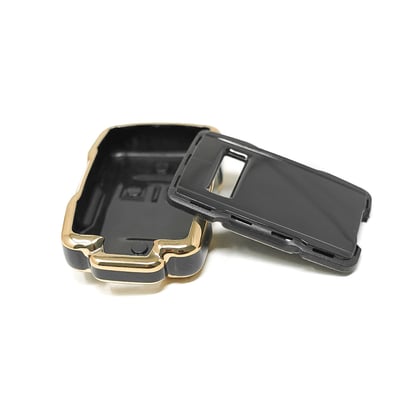 New-Aftermarket-Nano-High-Quality-Smart-Key-Cover-For-GMC-Remote-Key-3+1-Buttons-Black-Color---Emirates-Keys