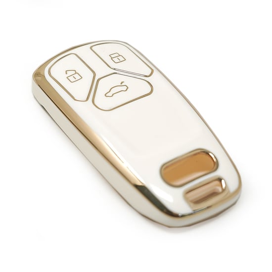 New-Aftermarket-Nano-High-Quality-Cover-For-Audi-TT-A4-A5-Q7-SQ7-Smart-Key-3-Buttons-White-Color---Emirates-Keys