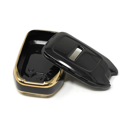 New-Aftermarket-Nano-High-Quality-Smart-Key-Cover-For-GMC-Remote-Key-4+1-Buttons-Black-Color---Emirates-Keys