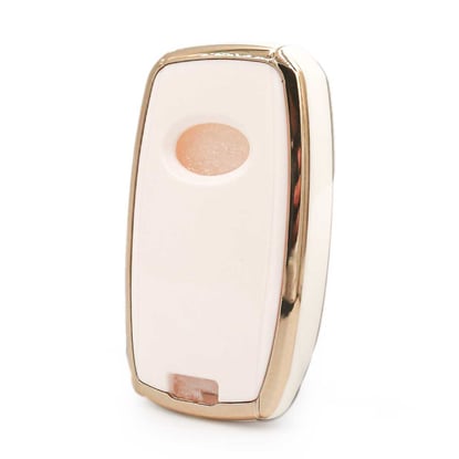New-Aftermarket-Nano-High-Quality-Cover-For-Kia-Smart-Remote-Key-4-Buttons-White-Color-D11J4A---Emirates-Keys
