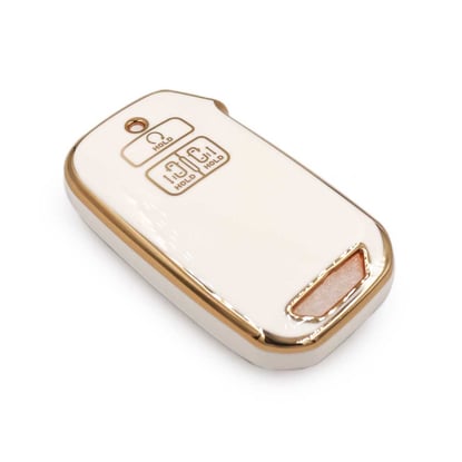 New-Aftermarket-Nano-High-Quality-Cover-For-Kia-Smart-Remote-Key-7-Buttons-White-Color-J11J7---Emirates-Keys