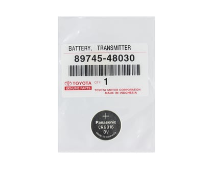 New-Toyota-Genuine---OEM-CR2016-Battery-OEM-Part-Number:-89745-48030-Compatible-Part-Number:-89745-71010---Emirates-Keys