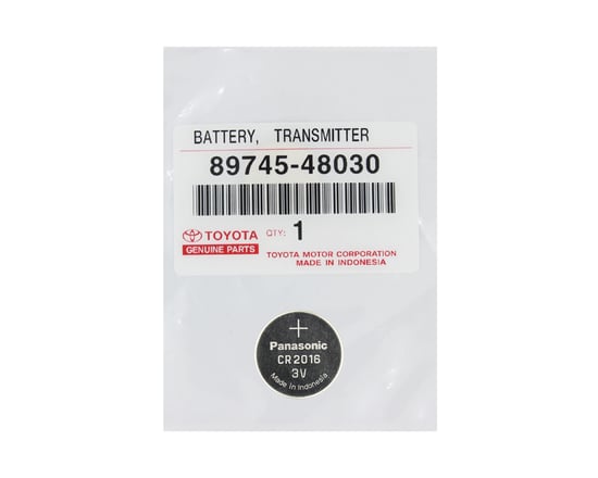 New-Toyota-Genuine---OEM-CR2016-Battery-OEM-Part-Number:-89745-48030-Compatible-Part-Number:-89745-71010---Emirates-Keys