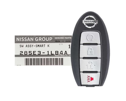 Brand-NEW-Nissan-Patrol-2013-2018-Genuine-OEM-Smart-Key-Remote-4-Buttons-433MHz-285E3-1LB4A-285E31LB4A---FCCID:-CWTWB1U787---Emirates-Keys