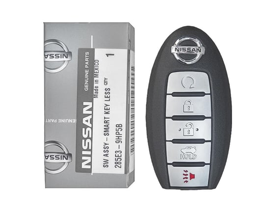 New-Nissan-Altima-2013-2015-Genuine-OEM-Smart-Key-Remote-433MHz-5-Buttons-285E3-9HP5B---285E3-9HP5A---285E3-3TP5A,-FCCID:-KR5S180144014---Emirates-Keys
