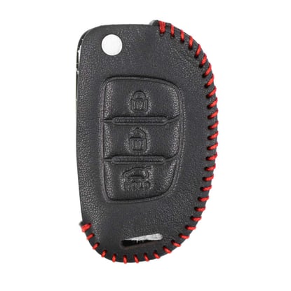 New-Aftermarket-Leather-Case-For-Hyundai-Flip-Remote-Key-3-Buttons-High-Quality-Best-Price---Emirates-Keys