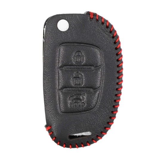 New-Aftermarket-Leather-Case-For-Hyundai-Flip-Remote-Key-3-Buttons-High-Quality-Best-Price---Emirates-Keys