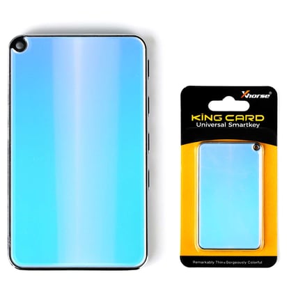 Xhorse-XSKC05EN-King-Card-Slimmest-4-Buttons-Universal-Smart-Remote-Key-with-Built-in-2-Batteries-(Sky-blue)---Emirates-Keys