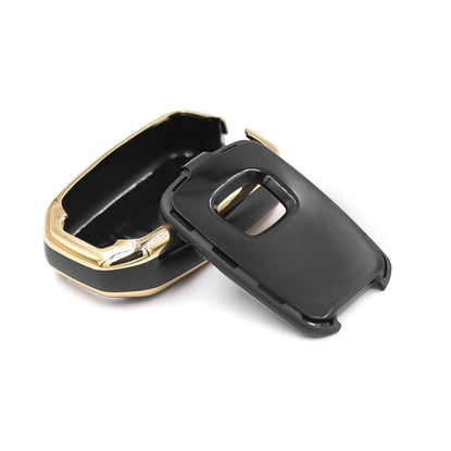 New-Aftermarket-Nano-High-Quality-Cover-For-Honda-CR-V-Remote-Key-3+1-Buttons-Black-Color---Emirates-Keys