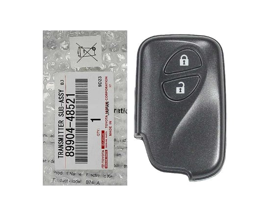 Brand-New-Lexus-CT200-2011-2014-Genuine-OEM-Smart-Remote-Key-2-Buttons-433MHz-FSK-89904-48521-8990448521---Emirates-Keys
