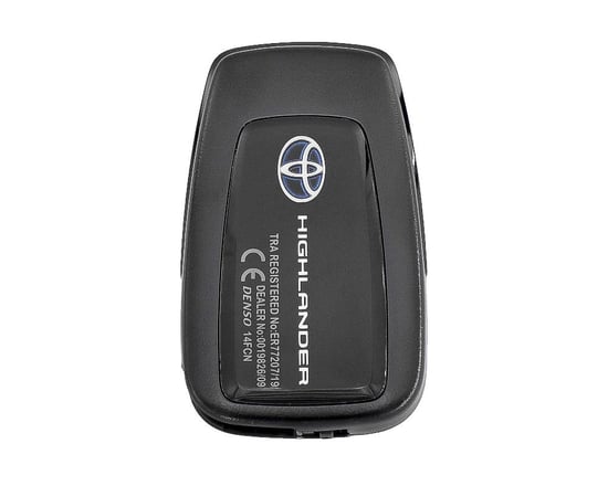 Brand-New-Toyota-Highlander-2020-Genuine-OEM-Smart-Key-3-Buttons-433MHz-8990H-0E200-8990H0E200---Emirates-Keys